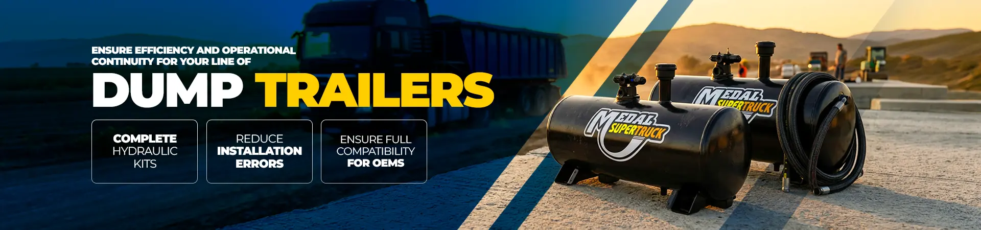 Truck hydraulic kits