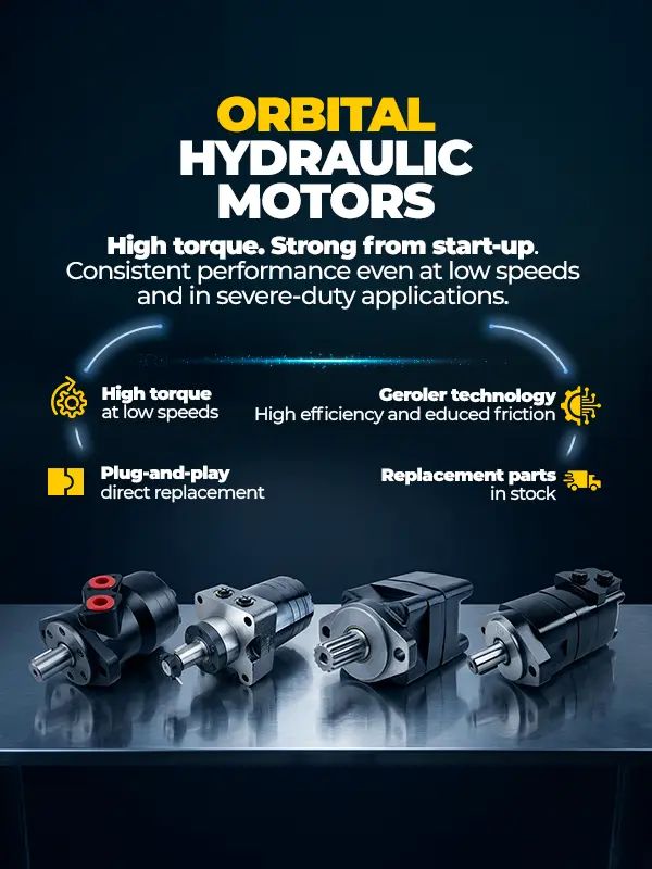 Orbital hydraulic motors - Orbit motors 